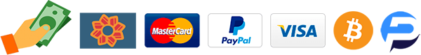 Aceitamos pagamentos por Referência, Transferência, Paypal, Bitcoins e AngoPay.
