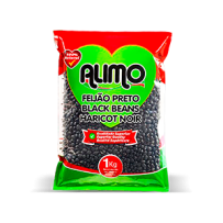 Feijão Preto Alimo - 1Kg x 10 unidades