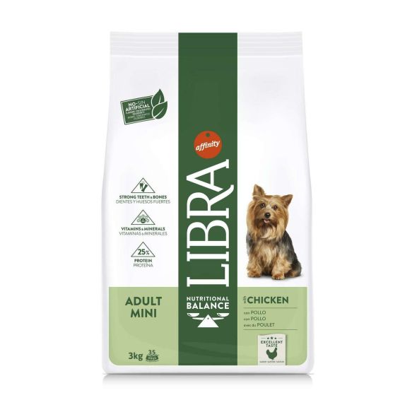 Ração Libra Cão Adulto Mini Frango - 3Kg